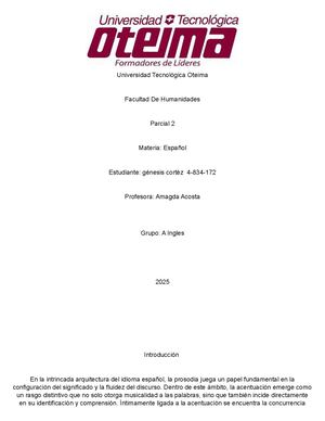 Parcial 2 Español