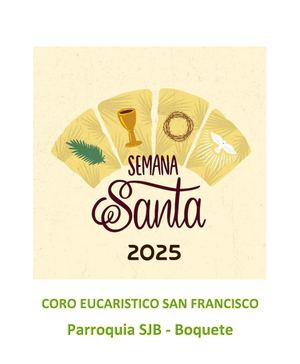 Cancionero Semana Santa 2025