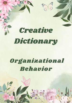 Creative Dictionary