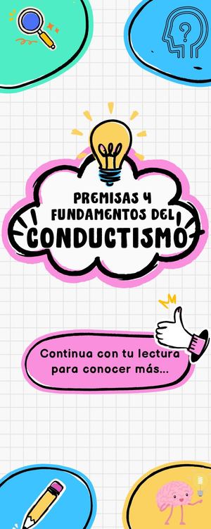 Cartilla Premisas Del Conductismo