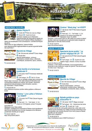 Agenda Printemps 2025