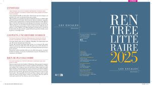 Livret Rentrée Littéraire 2025 Les Escales