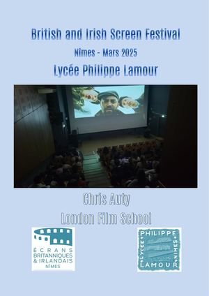British And Irish Screen Festival Lycée Philippe Lamour 2025