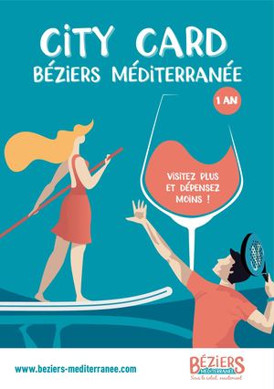City Card 1 an Béziers Méditerranée 2025