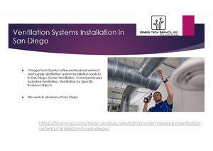 Ventilation Systems Installation In San Diego