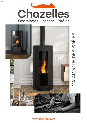 Catalogue poêles à bois et granulés CHAZELLES