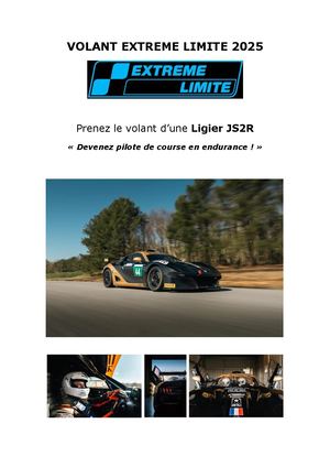 Volant Extreme Limite 2025