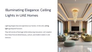 Cieling Lights In Uae Homes