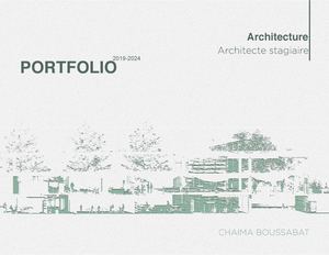 Portfolio d'architecture