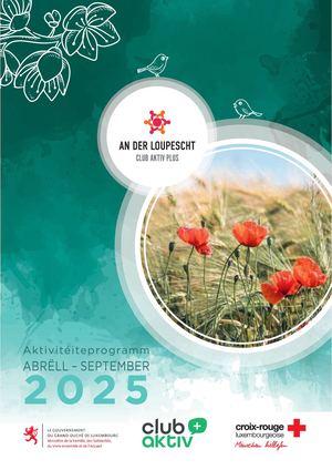 Croix Rouge Luxembourgeoise Help Brochure Avril Septembre Cap An Der Loupescht 2025