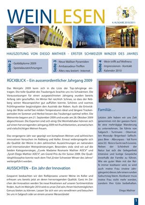 WeinLesen Ausgabe 4/2010 | De