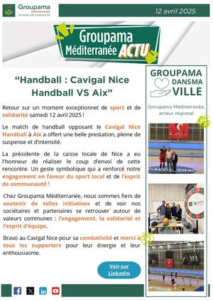 Actu Handball Cavigal Nice Handball Vs Aix 12042025