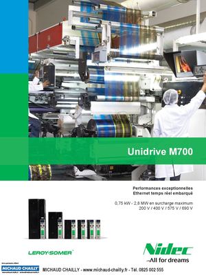 Unidrive M700 MC25 5362d Fr