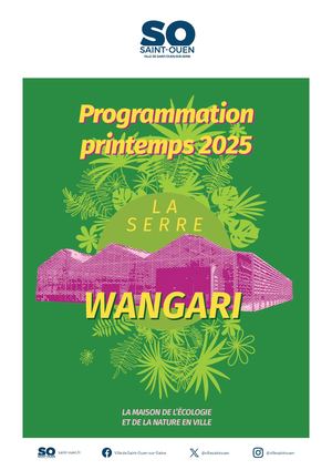 Programmation Printemps 2025 Serre Wangari