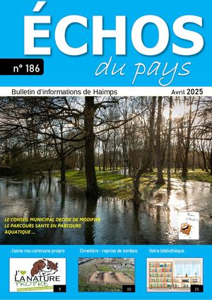 Echos 186 Avril 2025