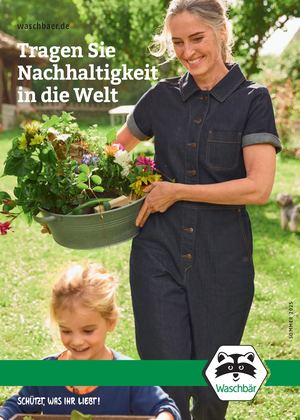 Waschbaer Sommerkatalog