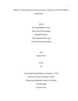 Dilema 3 Morfofisiologia