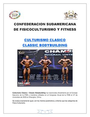 Manual De Culturismo Clasico Classic Bodybuilding 2021