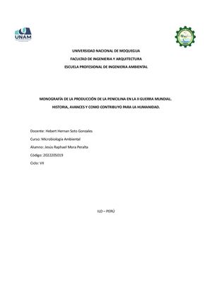 Monografia Alexander Fleming