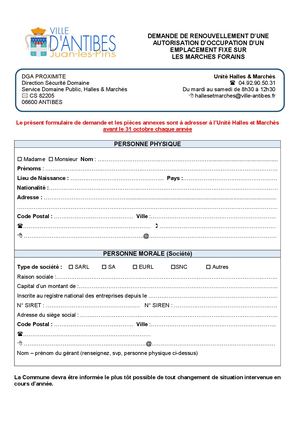 20250415-Formulaire Renouvellement Forain