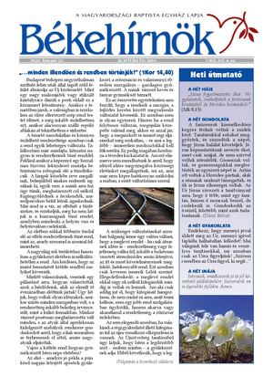 Békehírnök 2025. február 23.