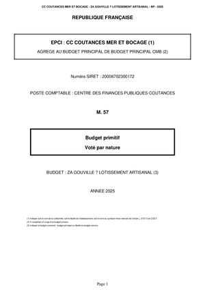Cmb BP 2025 ZA Gouville Lotissement Artisanal Maquette Definitive Signatures