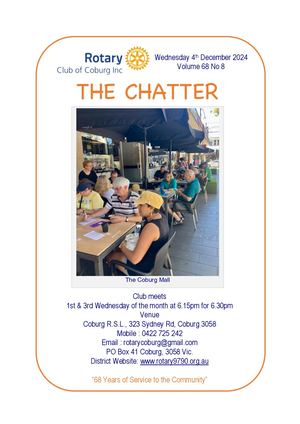 The Chatter Vol. 68 No. 8 (04/12/2024)