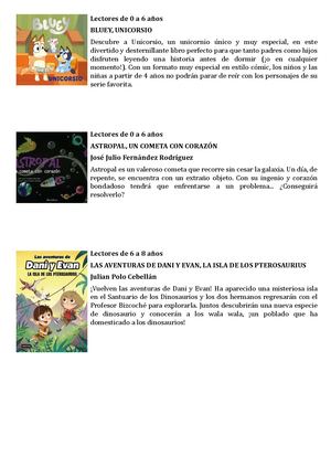 Novedades Infantil 0425 N