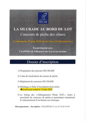 2025 Silurade Dossier Inscription