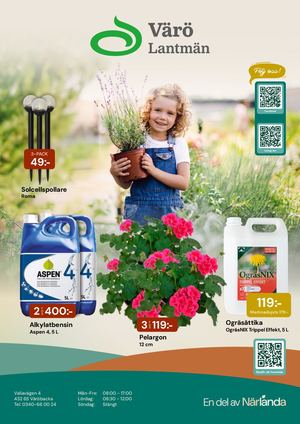 Närlanda Kampanjblad Nr5 2025 Värö Lantmannaförening Ek För