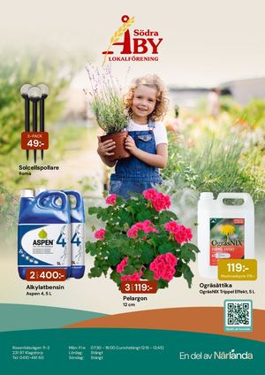 Närlanda Kampanjblad Nr5 2025 Södra Åby Lokalförening Ek För