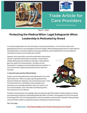 Calaméo - Trade Article Medical Biller Protections 2023