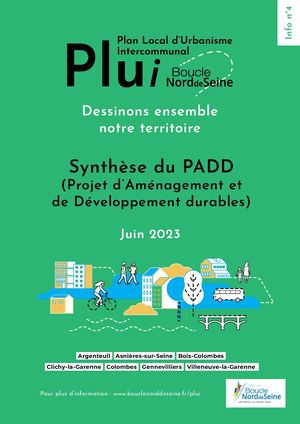 Lettre info n°4 PLUi Boucle Nord de Seine