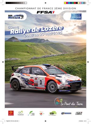 Programme Rallye De Lozère 2025