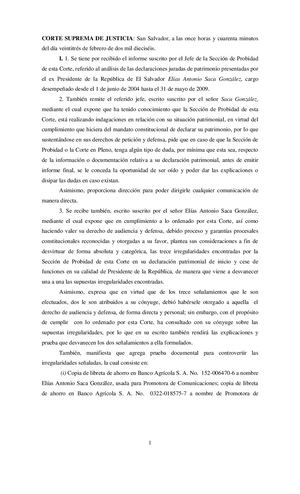 Resolución Elías Antonio Saca Final