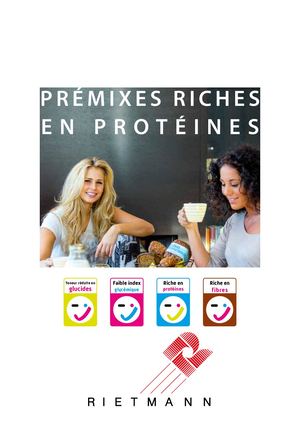 Rietmann Premixes Protéinés Fr