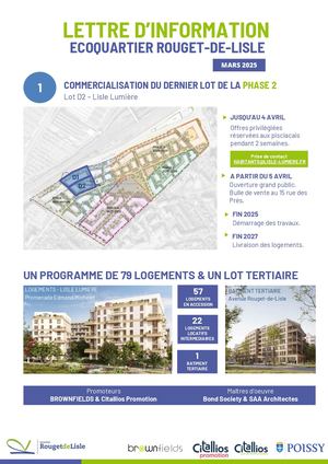 Lettre D'info Rouget De Lisle - Mars 2025