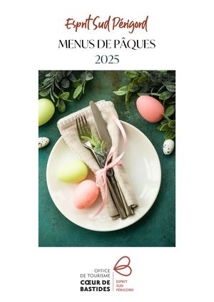 Menus De Pâques 2025