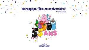 55 ans barbapapa