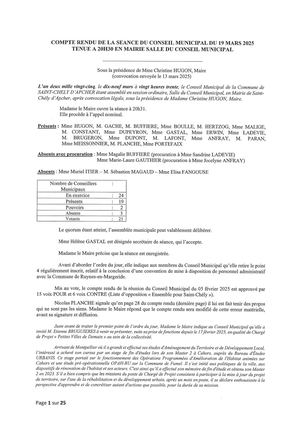 Compte-Rendu Signé De La Séance Du 19 03 2025