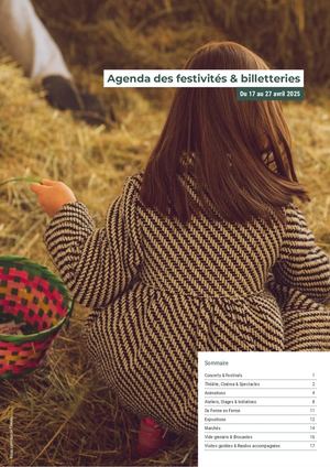 Agenda des Cévennes d'ardèche du 17 au 27 avril 2025