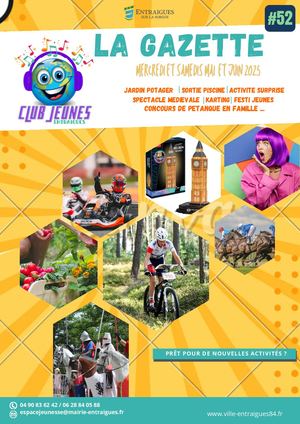 Gazette Mai et Juin 2025