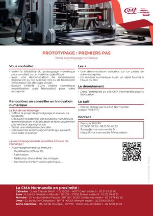 Offre Service - Prototypage 1er Pas