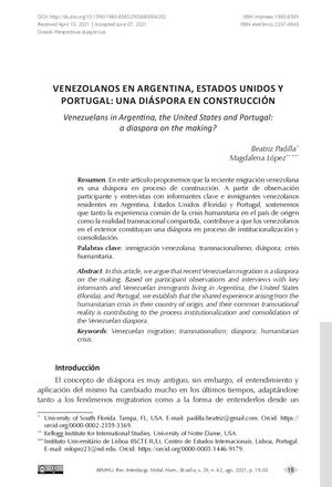 Venezolanos Estados Unidos