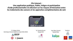 RR Pharmacie 2025 : Application Clic Interact - Gregory Ninot