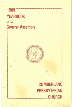 1985 Yearbook of the Cumberland Presbyterian Church