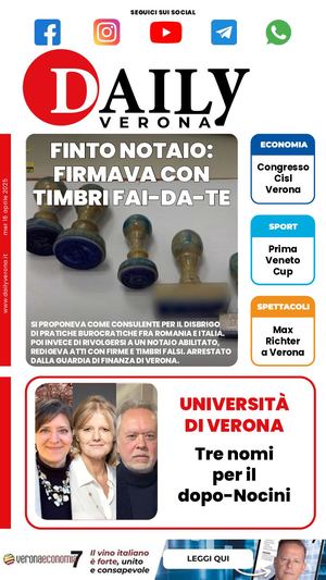 Daily Verona 16 Aprile 2025