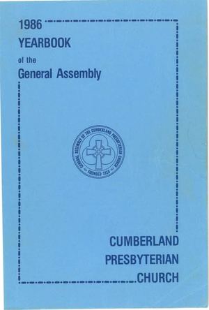 1986 Yearbook of the Cumberland Presbyterian Church