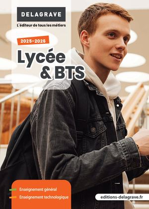 Delagrave Catalogue LEGT & BTS 2025-2026