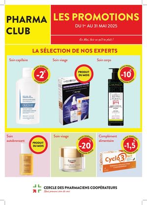 PHARMA CLUB LES PROMOTIONS - MAI